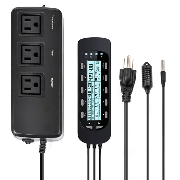OiiBO 3 IN 1 Smart Temperature Humidity Timer Controller