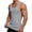 Gray, variant on YLSDY Men's Ribbed Muscle Tank Top, High Elastic Sleeveless Shirt for Gym Training and Layering White XL