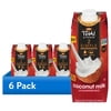 (6 pack) Thai Kitchen Unsweetened Coconut Milk, 25.36 fl oz Brick