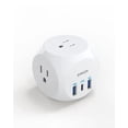 thumbnail image 2 of Anker Toma de CA y Enchufe de Pared USB, PowerExtend USB-C 3 Cube con 3 Tomacorrientes y 30W USB C, Entrega de Potencia Carga de Alta Velocidad para iPhone 12/12 Pro/12 Pro Max, Viaje en Crucero, 2 of 2