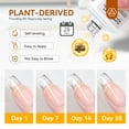 thumbnail image 6 of Saviland Clear Builder Nail Gel - 15ml Builder Nail Gel In A Bottle Nail Extension Gel Hard Gel Nail Strengthener Gel Rich in Castor Oil & Vitamin E for Damaged Nails Nail Repair Reforcement, 6 of 8