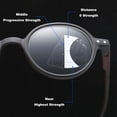 thumbnail image 2 of 2 Pairs of New Anti-Blue Light Multifocal Round Reading Glasses For Women and Men Presbyopic Glasses Spring Hinge Progressive Readers +1.00, 2 of 6