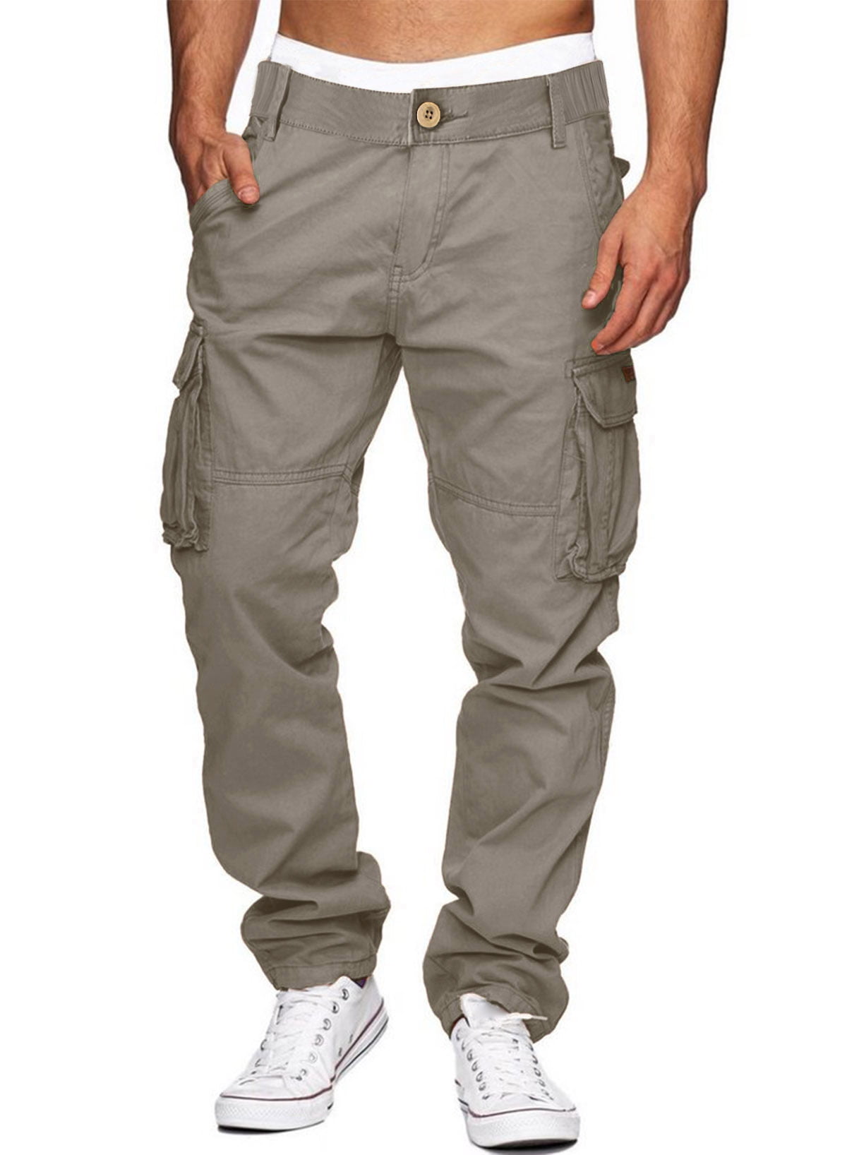 JMIERR Men Tactical Ripstop Cargo Pants Lightweight Hiking Work Pants