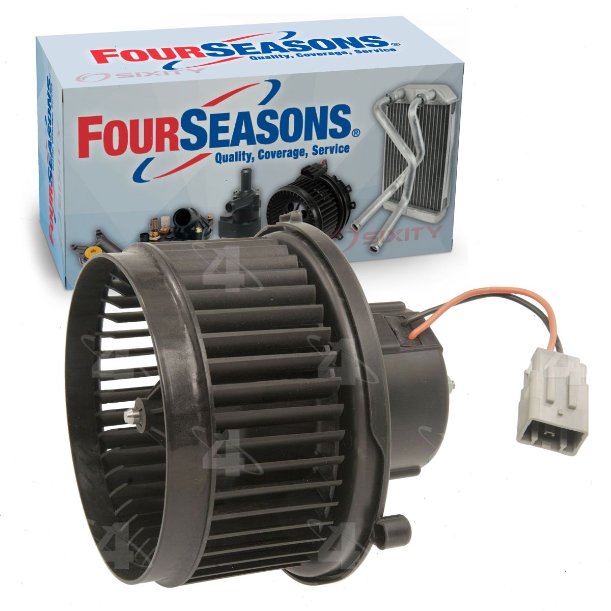 A-Premium Blower Motor With Wheel - Fits 2006-2018 Dodge Ram 1500, Ford, Honda, Toyota