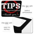 thumbnail image 3 of OULII Acrylic Charity Donation Box with Slot for Tips Money Collection in Restaurants and Cafes, 3 of 8