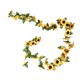 thumbnail image 1 of Kearding Accesorio de vid de girasol falso, colgante de flor para interior y exterior, diseño de escena, decoración de plantas artificiales DIY, adorno Decoración Kearding HA065848-00, 1 of 6