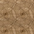 thumbnail image 1 of Ahgly Tapis d'Intérieur Lavable en Machine Carré Marron Selle, 4 Pieds Carré, 1 of 7