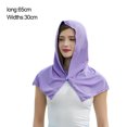thumbnail image 4 of LJNYFDC Reusable Cooling Towel Cooling Hoodie Towel with High Elastic Sweat Absorption UV Protection and Quick Drying Neck Wrap for Outdoor Activities Comfortable and Protective Sweat Towel, 4 of 7