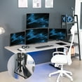 thumbnail image 3 of VIVO Steel Quad Monitor Desk Mount Adjustable 3 + 1 Stand | 4 Screens up to 32", 3 of 8