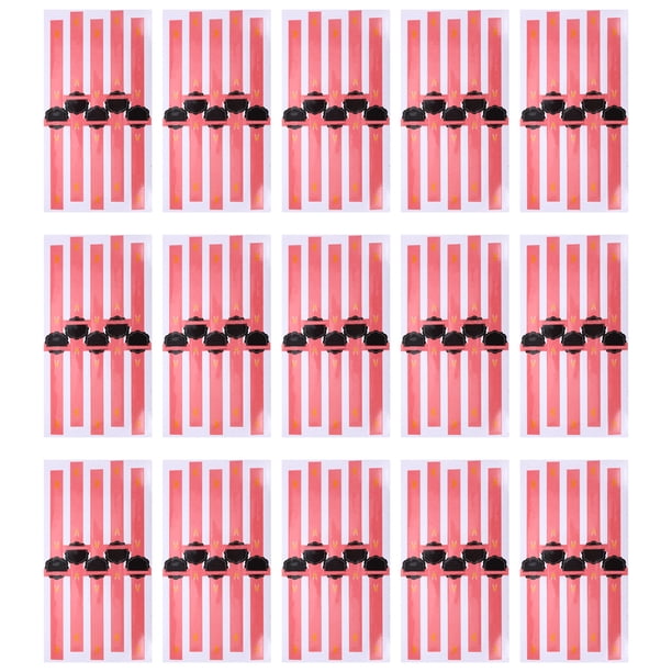 100 pegatinas autoadhesivas decorativas para hornear, para regalo