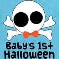 thumbnail image 2 of CafePress - Babys 1St Halloween Skull Two - Cute Infant Bodysuit Baby Romper - Size Newborn - 24 Months, 2 of 3