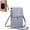 (Blue), variant on Small Touchscreen Phone Crossbody Bag, Korean style Touch Screen Crossbody Phone Purse with Window Zipper for Women(Black)