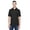 Black, variant on UltraClub 8445 Men's Cool & Dry Stain-Release Performance Polo