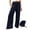 Navy, variant on Simua High Waisted Loose Wide Leg Pants for Women with Pockets Stretchy Work Casual Pants