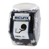 SICURIX Safety Lanyard Hook and Loop Breakaway Hook Flat Style Hexagonal Tub Display of 48 BLACK (69019)