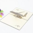 thumbnail image 1 of Tarjeta de Felicitación Navideña, Tarjetas Del Día de San Valentín para Niños, Mejores Deseos, Tarjeta de Avión para Aniversario, Fiesta, Fe , Gris, 1 of 10