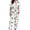 White, variant on Weebloom Halloween Women'S Summer Pajamas Cat Print Pajama Sets Silk Satin Short Sleeve Button Up Tops And Shorts Stylish Autumn Winter Sleepwear Nightwear Pjs Loungewear White L