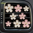 thumbnail image 6 of Daisy Air Vent Clips, 4 Pcs Cute Flower Car Air Freshener Clip, Car Air Conditioning Outlet Clip Charm, Car Interior Decor Accessories for Women, Pink, Air Fresheners, 6 of 9