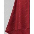 thumbnail image 4 of Más el tamaño del Bowknot del collar la línea vestido Rosegal Vestidos casuales de talla grande, 4 of 5