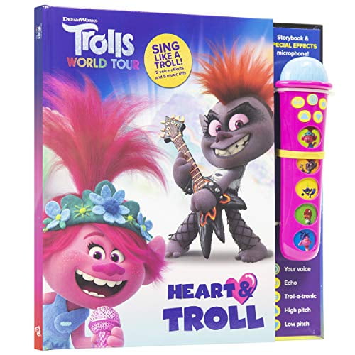 DreamWorks Trolls World Tour - Heart & Troll Microphone and Sound Book ...