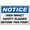 Warning Sign 2, variant on Danger Welding Arc Eye Protection Sign 8"x12", Aluminum Tin Warning Signs for Home Outdoor Garden, High-Visibility PPE Sign
