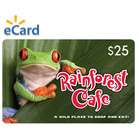 Rainforest Cafe $25 Gift Card (email delivery)