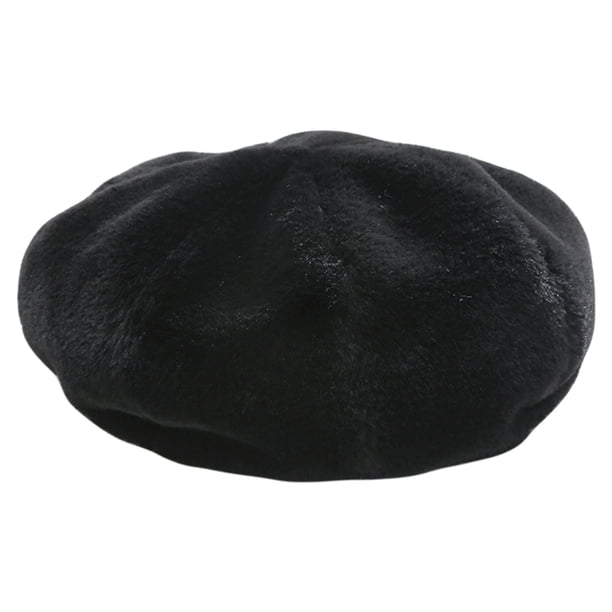 EeaseMX 1 boina elegante y cálida para mujer, estilo retro, estilo pintor.