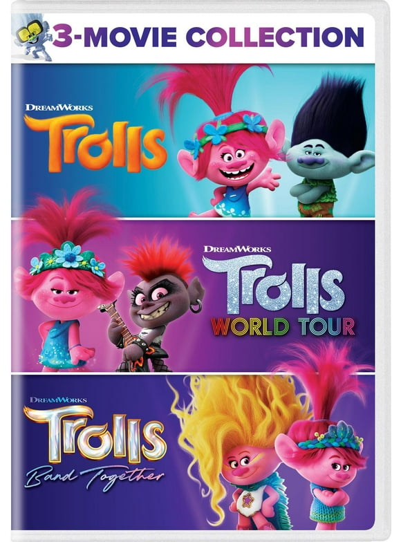 Trolls 3-Movie Collection (DVD)