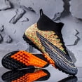 thumbnail image 2 of Zapatos de fútbol para hombre, zapatillas de entrenamiento deportivo de interior, tacos profesionales, antideslizantes, tejido suave TF/FG, 2 of 5