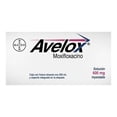 thumbnail image 2 of Avelox Moxifloxacino 400 mg solución inyectable 250 ml, 2 of 3
