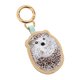 thumbnail image 5 of Llavero bordado, llavero para coche, llavero elegante con forma de animal, ideal como regalo de Acción de Gracias. Erizo, 5 of 9