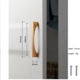 thumbnail image 5 of Poignée d'Armoire de Cuisine, Poignée d'Armoire de Cuisine, Poignée d'Armoire Dorée, 2 Unités, Espacement des Trous 128 mm, 5 of 5