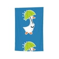 thumbnail image 6 of Wukai Goose Holding an Umbrella Print Garden Flag 12.5x18 Inch Double Sided Sun-resistant Rain-resistant, Wrinkle-resistant Colorfast(Only Flag), 6 of 7