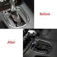 thumbnail image 6 of Xotic Tech Set Real Carbon Fiber w/Tri Color Strip Interior Air Vent Touch Screen Passenger Dash Gear Box Handle Bowl Window Lift Control Cover Trim Combo Kit, Compatible with Ford Mustang 2015-2023, 6 of 9