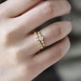 thumbnail image 3 of Anillo japonés de plata esterlina s925 chapado en oro de 14 quilates, exquisito estilo retro de viajero diario, estilo exquisito que combina con todo, 3 of 5