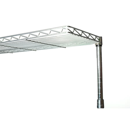 12 Deep X 48 Wide Individual Cantilever Wire Shelf Com