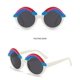thumbnail image 2 of Gafas de sol de arco iris para niños, gafas de sol unisex para niñas y niños, gafas de sol polarizadas lindas Uv 400 con estuche de cuero, 2 of 2