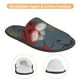 thumbnail image 3 of Fotbe Ladybug Pantuflas Peludas para Mujer con Estampado, Zapatillas de Peluche, Zapatos de Invierno para Casa, Uso Interior y Exterior-Medium, 3 of 8