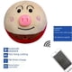 thumbnail image 4 of Pelota musical que rebota de Superman, pelota de payaso, algas marinas, cerdo que rebota, juguetes de peluche parlantes para niños, 4 of 4