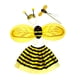 thumbnail image 4 of Kit de disfraz de abeja para niñas, accesorios para fiestas de carnaval y disfraces Amarillo, 4 of 9