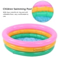 thumbnail image 3 of 1 Pce Bassin de Piscine pour Enfants en PVC Robuste, Couleur Vive, Forme Ronde, Bassin pour Bébé, 3 of 7