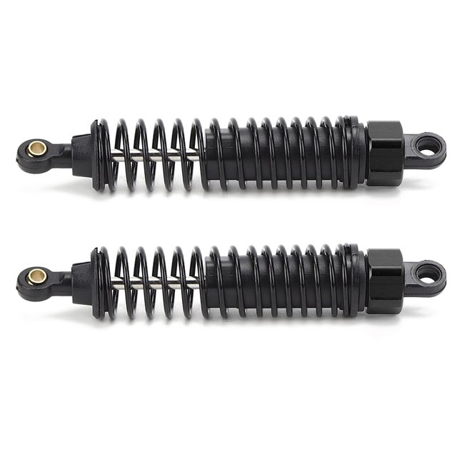Amortiguador De Coche Rc 2pcs 3.5in Amortiguador Antióxido Resistente Al Desgaste Herramienta De Amortiguación De Vibraciones Para JLB / HSP / EM / DHK / HPI 1/10 Short OTVIAP Negro