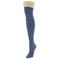 thumbnail image 3 of MeMoi Women's Warped Crochet Over The Knee Socks - Mens - Male, 3 of 4