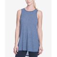 thumbnail image 2 of Gaiam Womens Hi Low Heathered Tank Top, 2 of 2