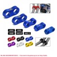 thumbnail image 3 of 4-8Pcs AN6 Hose Separator Clamp Fitting Connector Oil Fuel Hose Line Adapter, 3 of 5