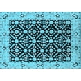 thumbnail image 1 of Ahgly Company Indoor Rectangle Oriental Light Blue Traditional Area Rugs, 8' x 12', 1 of 4