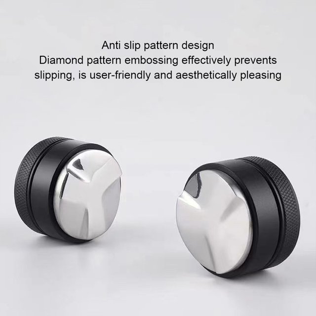 VONKY Stainless Steel Durable Tamper Station Professional Grade Coffee Power Tamper For Cafe Professionals 53mm Boxed