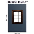 thumbnail image 3 of Creative Window Photo Frame Prop Portable Travel Photography Accessory for Outdoor Landscape Vacation Shooting, Gray, Posing Props, 3 of 7
