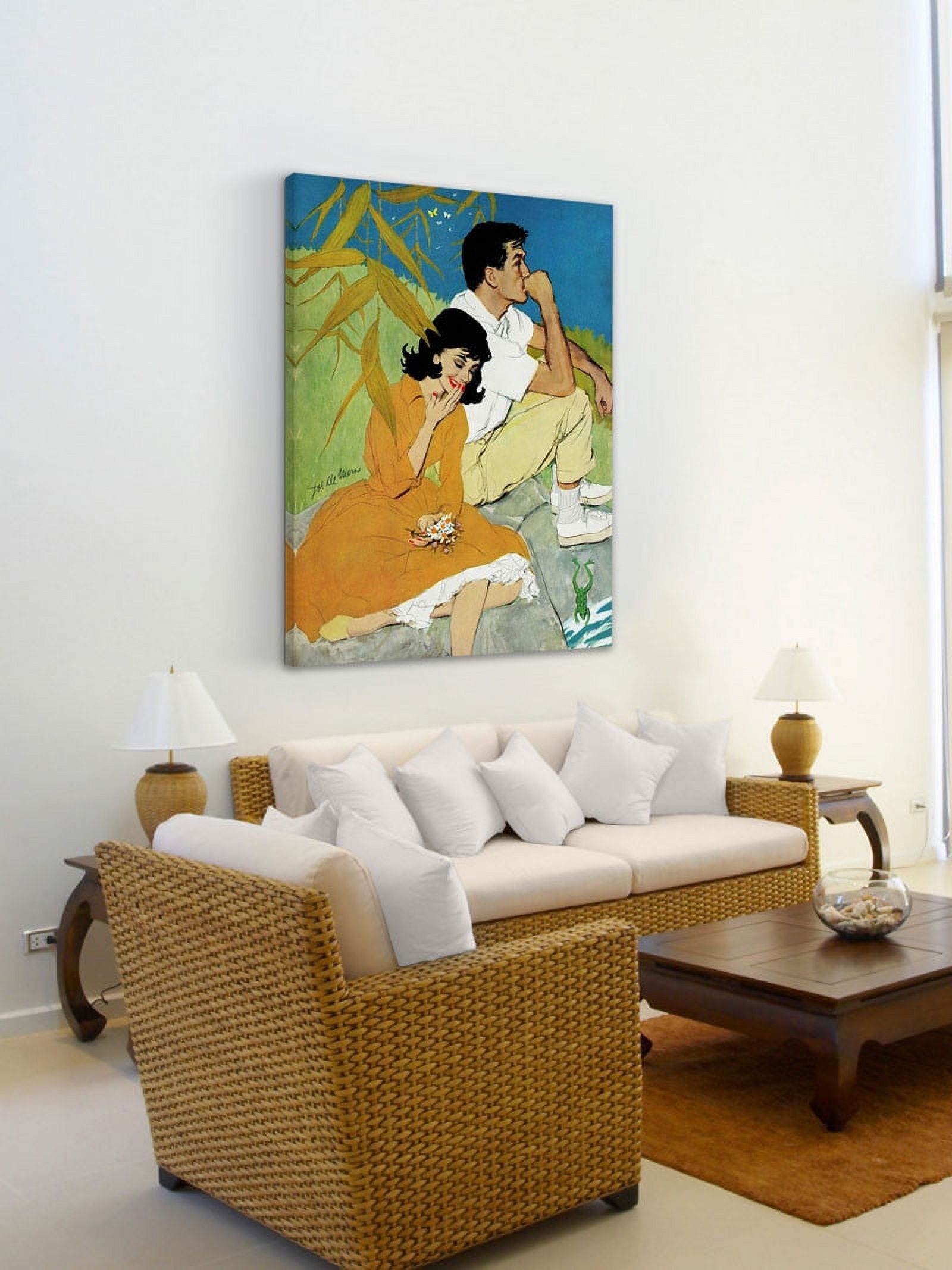 "The Last Solo" by Joe de Mers Painting Print on Canvas