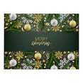 thumbnail image 1 of WHEANG Napperons de Noël Rustiques Vintage Lavables, 1 of 4